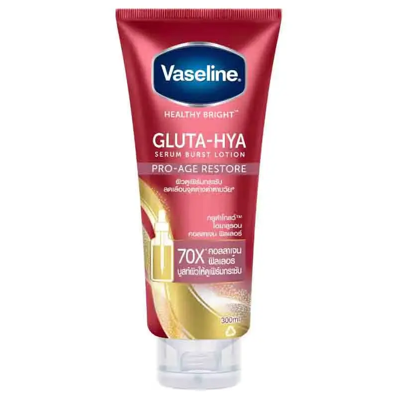 Vaseline-ឡេលាបស្បែក Pro-Age-Restore 300ml