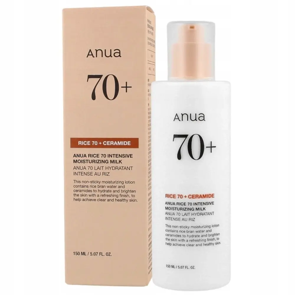 Anua Rice 70+ Ceramide Moisturizing Milk 150ml