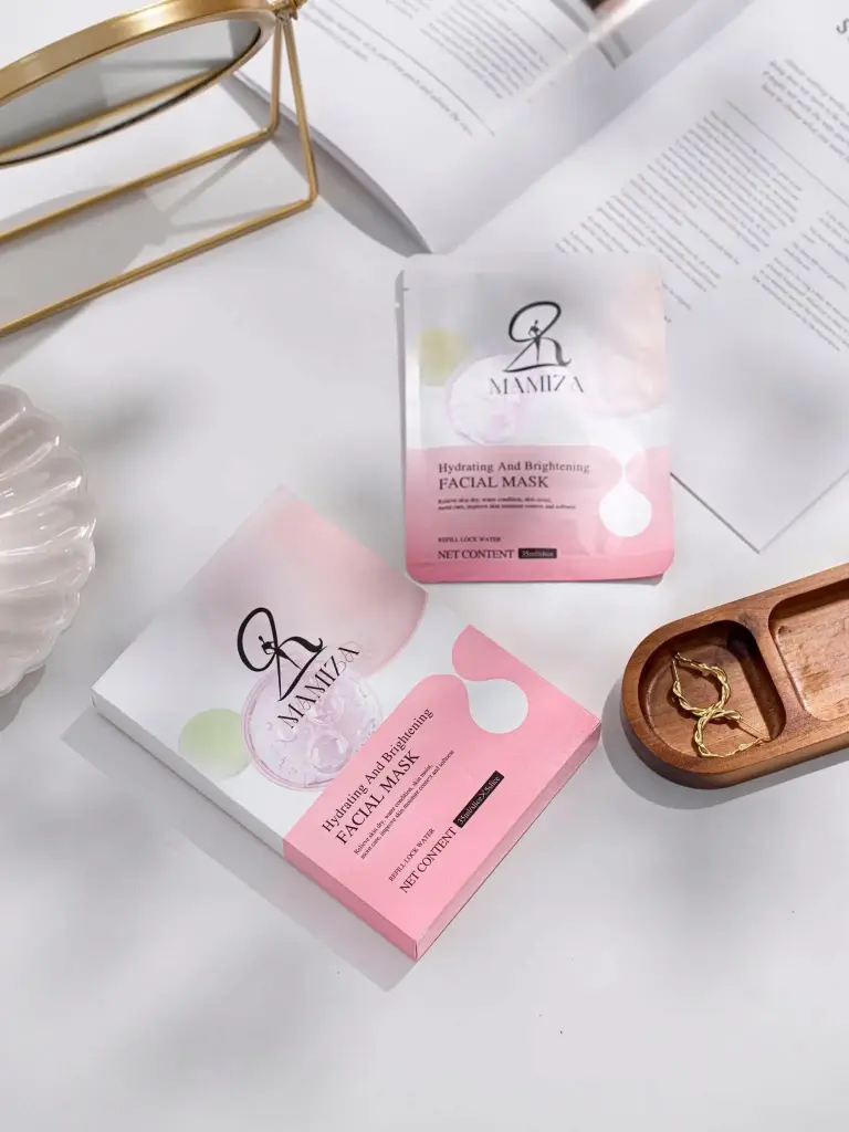 Mamiza Hyadra&Bright Facial Mask Pink 35ml*5