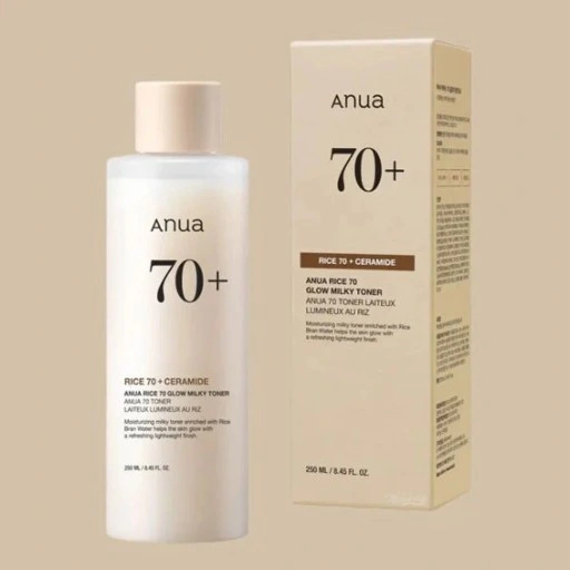 Anua 70+ Rice 70+ Milky Toner 250ml