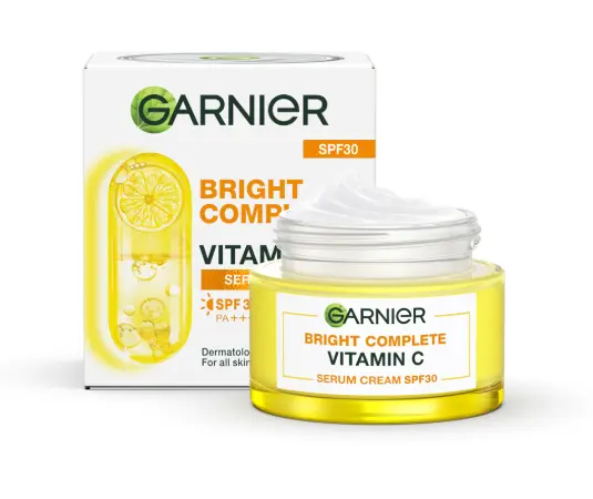 GARNIER សេរ៉ូមគ្រីមវីតាមីន​ C SPF30 50ml