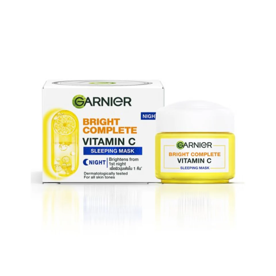 GARNIER ម៉ាសលាបមុខពេលគេងវីតាមីនC 50ml