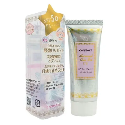Canmakeជែលនាងមច្ឆាការពារកម្ដៅថ្ងៃ#01 40g