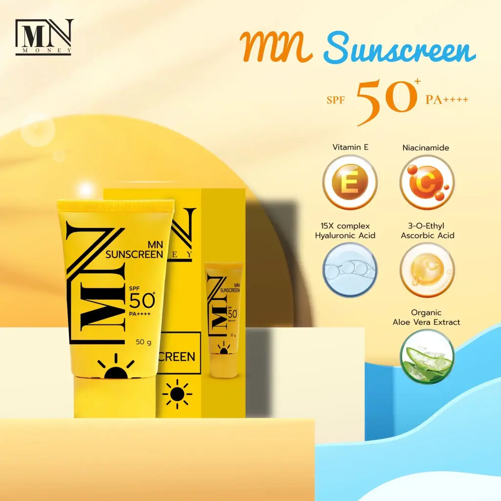 MN Money Sunscreen SPF50+ 50g
