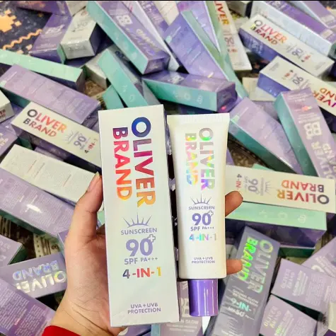 Oliver Sunscreen UVA+UVB 90+ 4 in 1 40g