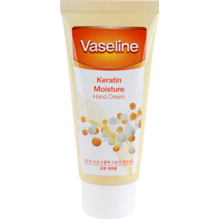 Vaseline Keratin Moisture Hand Cream Yellow 80ml