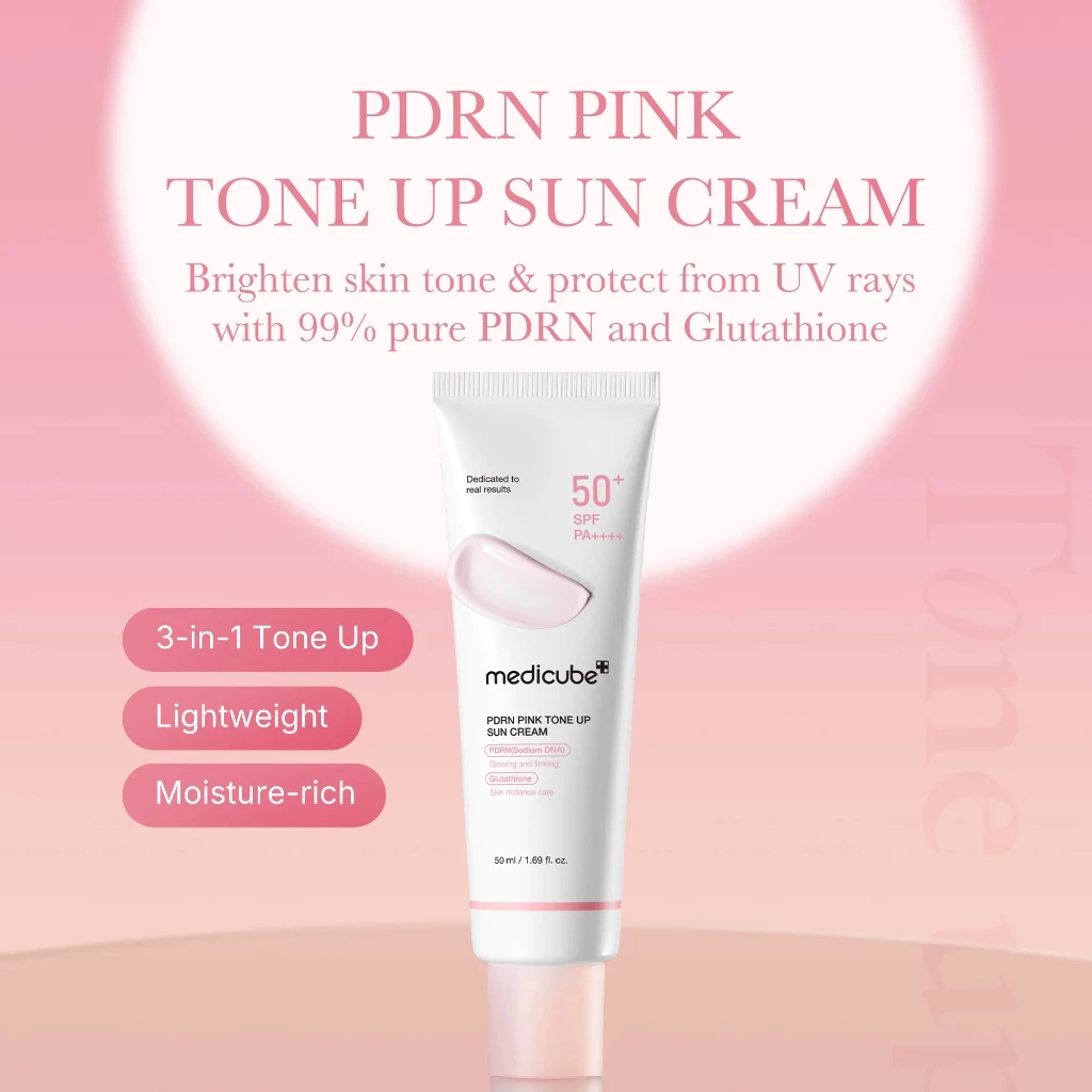 Medicube PDRN Pink Tone Up Sun Cream SPF50+ 50ml