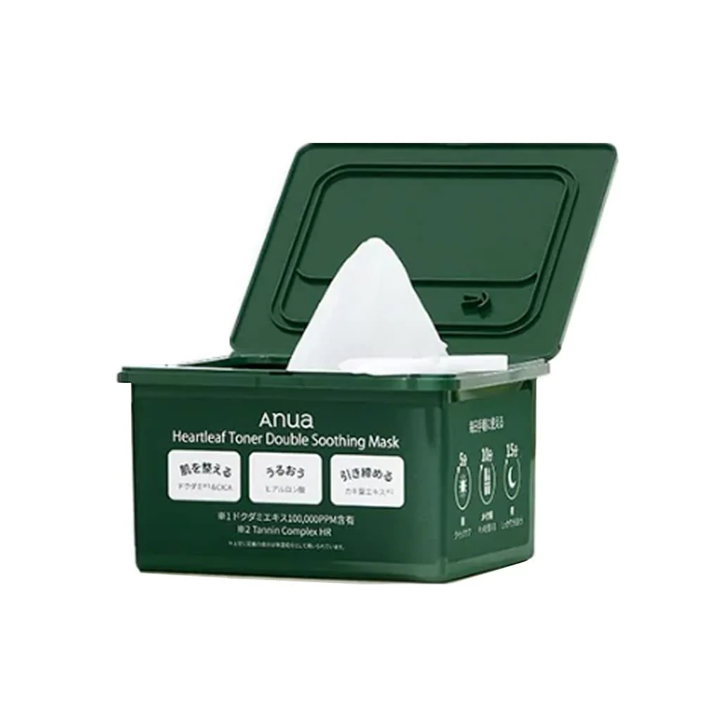Anua Heartleaf Toner Double Soothing Mask 330ml*30