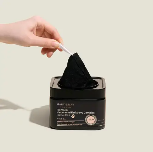 Mary&May ម៉ាស់ប្រអប់សន្លឹកខ្មៅ 250g