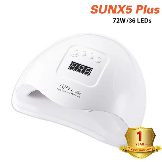 DIY White Led Nail Lamp X094
