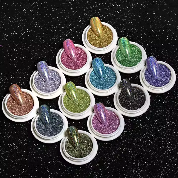 Nail Aurora Powder DIY Nail Art X033