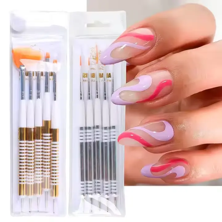 Painting Flat Liner Nail Art Brush N0016