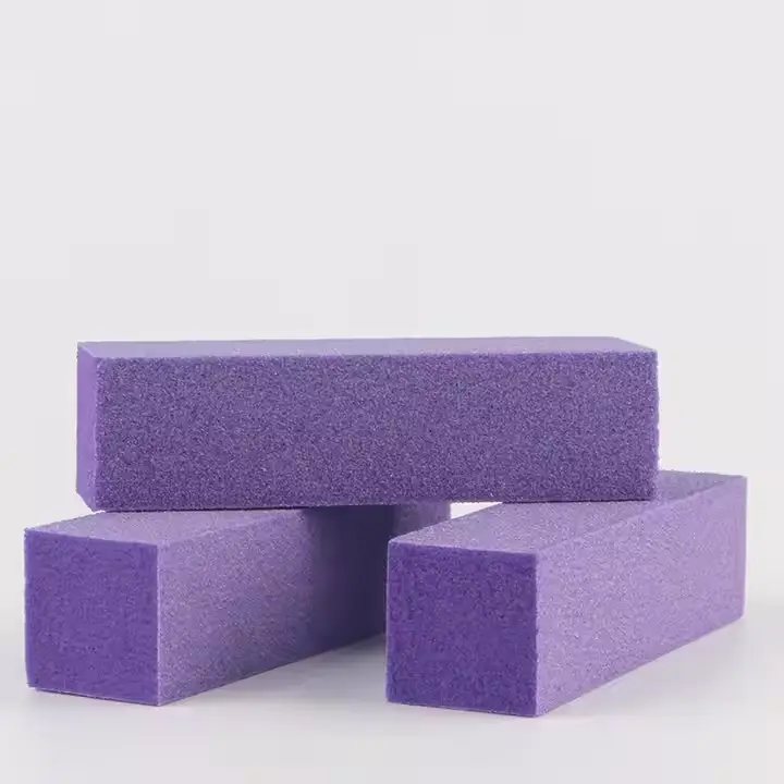 Nail Buffer File Purple Black Nails N0076