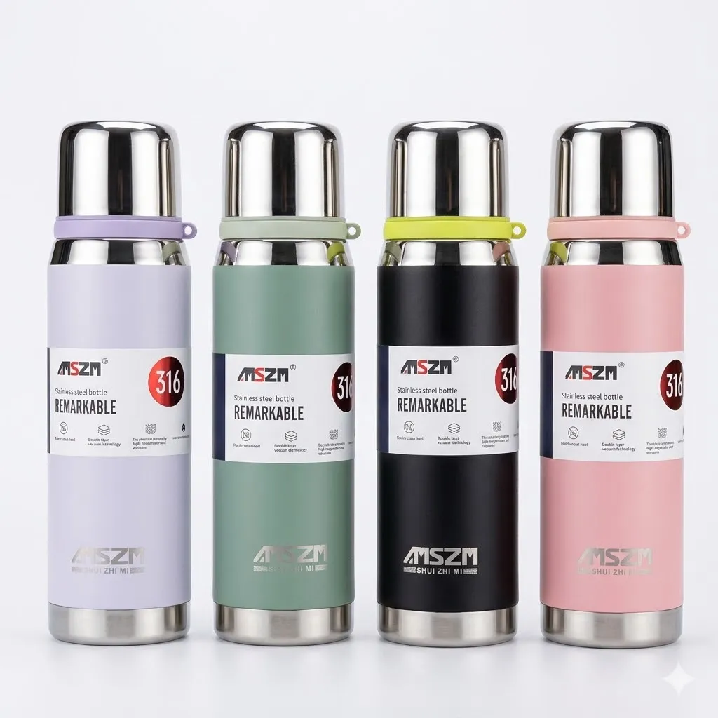 ដបទឹក AMSZM Trainless Steel#9002 700ml