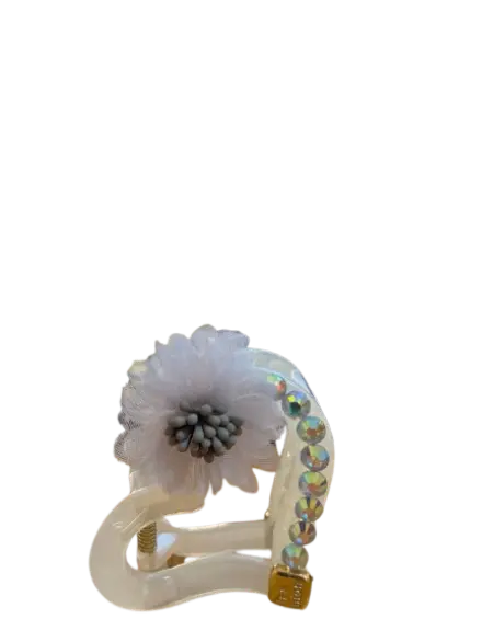 054-ដង្កៀបសក់រាងបេះដូងចម្រុះ