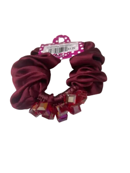 082-កៅស៊ូចងសក់គុជត្បូងចម្រុះ