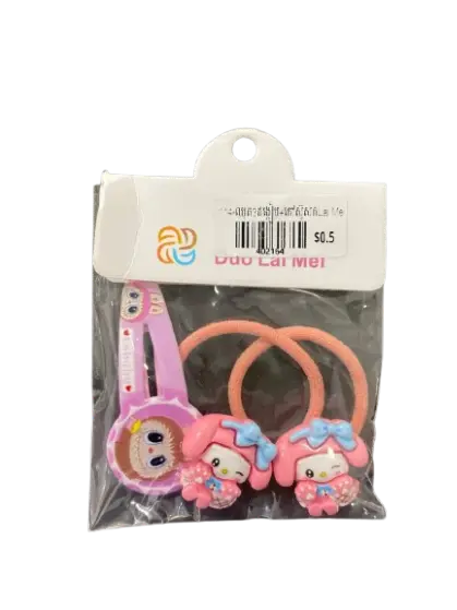 114-ឈុត3ដង្កៀប+កៅស៊ូសក់Lai Mei