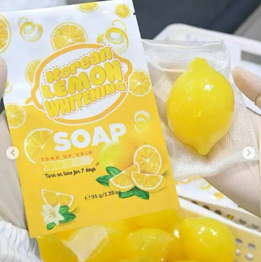 សាប៊ូដុំក្រូចកូរេ 95g