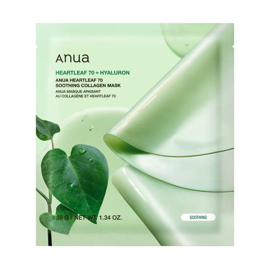 Anua ម៉ាស heartleaf 70+hyaluron *4pcs