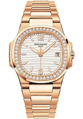 នាឡិកាដៃនារីដែក​ Patek Philippe