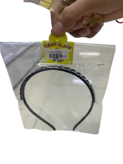 131-បូចូកសក់ពេជ្យលាយត្បូងតូច