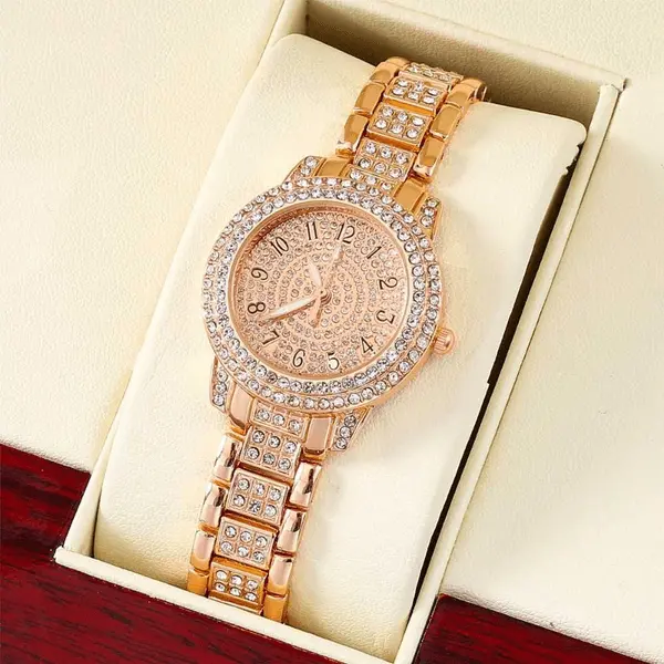 នាឡិកាដៃនារីត្បូងIE-LY#3.5