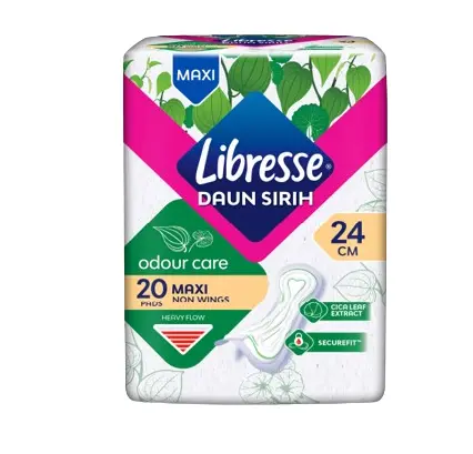 Libresse សំឡីអនាម័យ DaunSirih 24cm 20pads