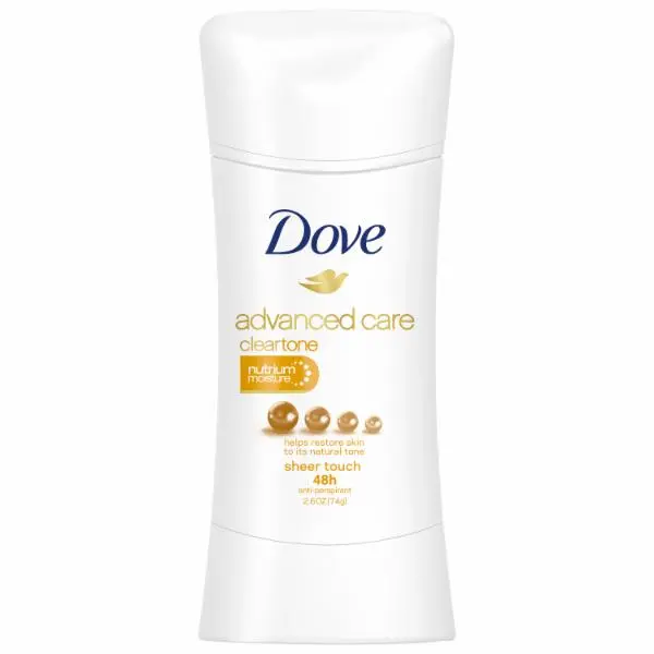 Dove ជែលលាបក្លៀក Clear Tone 48h 74g