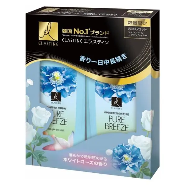 Elastine សាប៊ូអប់+កក់ Breeze No.1 200ml*2