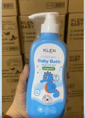 KLEN Baby សាប៊ូក្មេងពណ៌ខៀវ 450ml*12