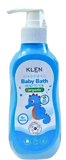 KLEN Baby សាប៊ូក្មេងពណ៌ខៀវ 450ml