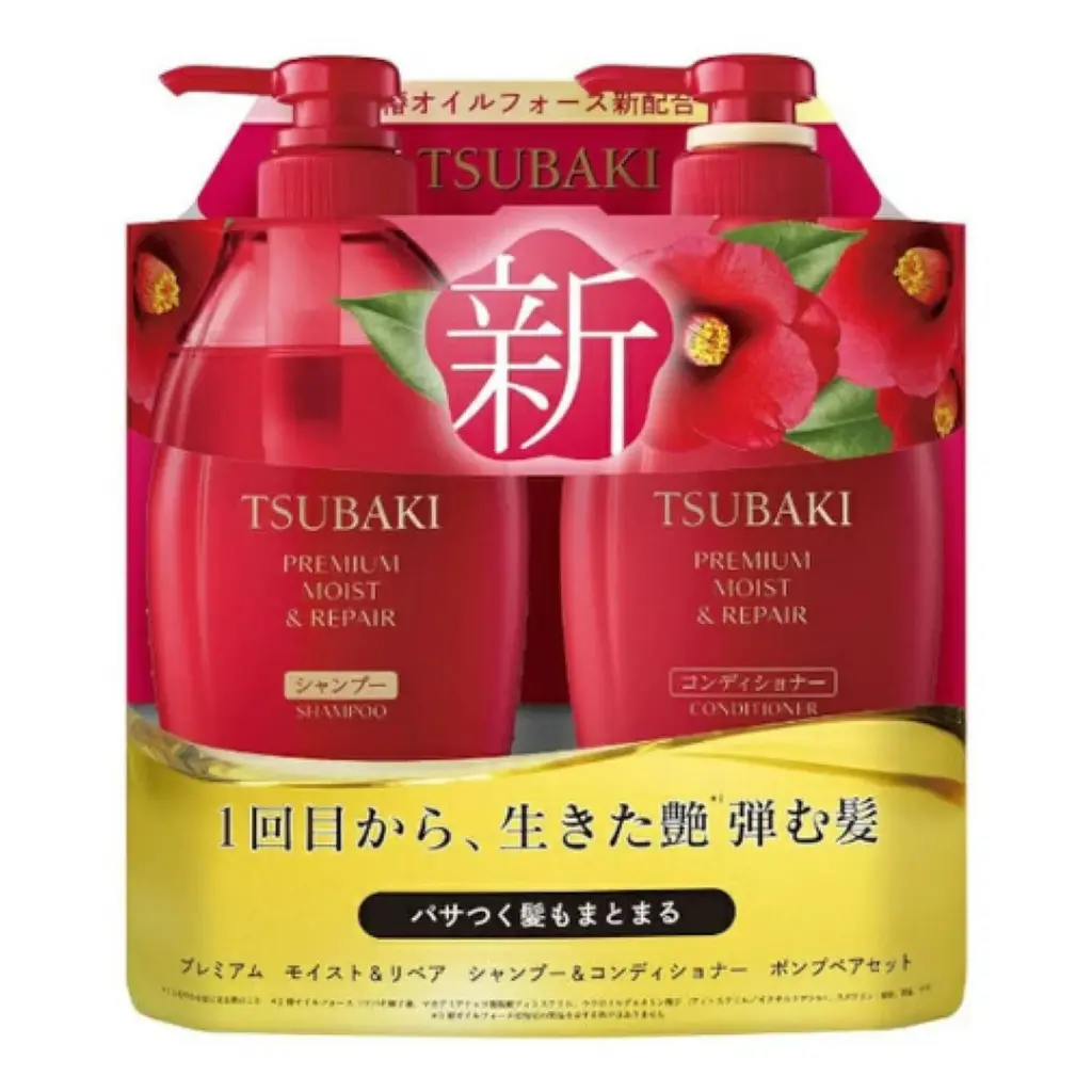 Tsubaki Premiun moist Shampoo + Conditioner 450 ml