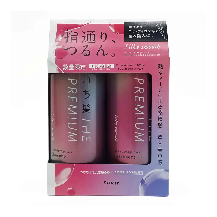 Kracie Extra Damage Shampoo+Treatment 24A 400*2