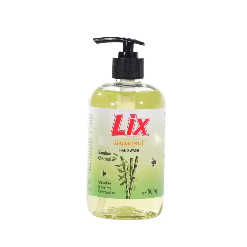 Lix សាប៊ូលាងដៃ Antibacterial  បៃតង 500g 