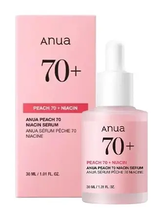 Anua 70 Peach70+Niacim សេរ៉ូម 30ml