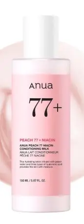 Anua 77+  Peach77+Niacim Conditioning milk 150ml