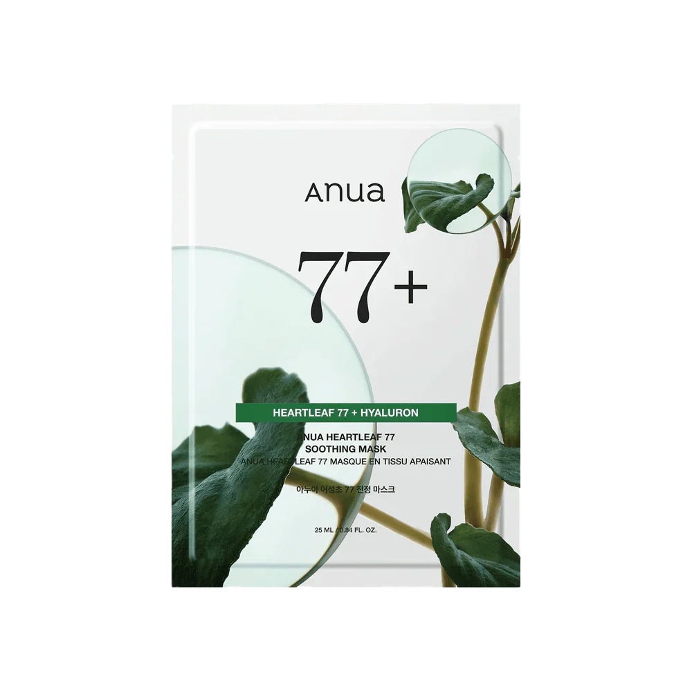 Anua Heartleaf 77+ Soothing Mask 25ml*10