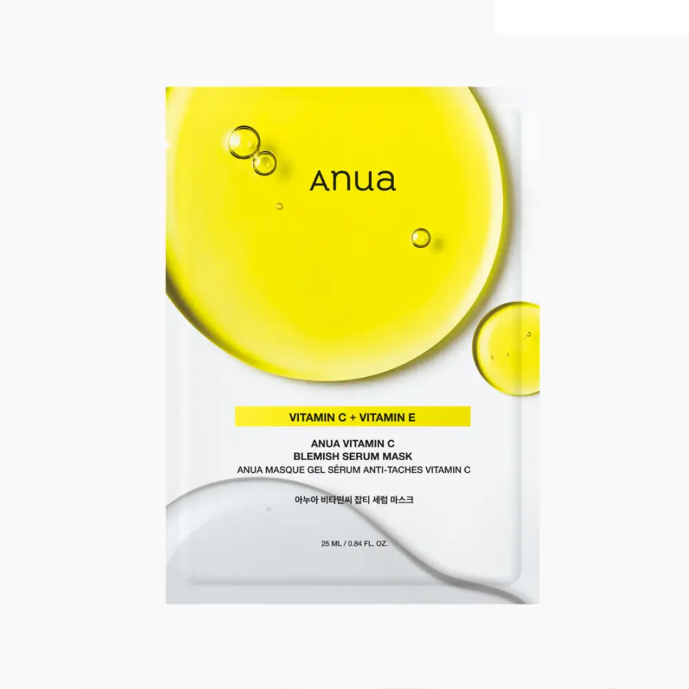 Anua Vitamin C+ Vitamin E Serum Mask 25ml*10