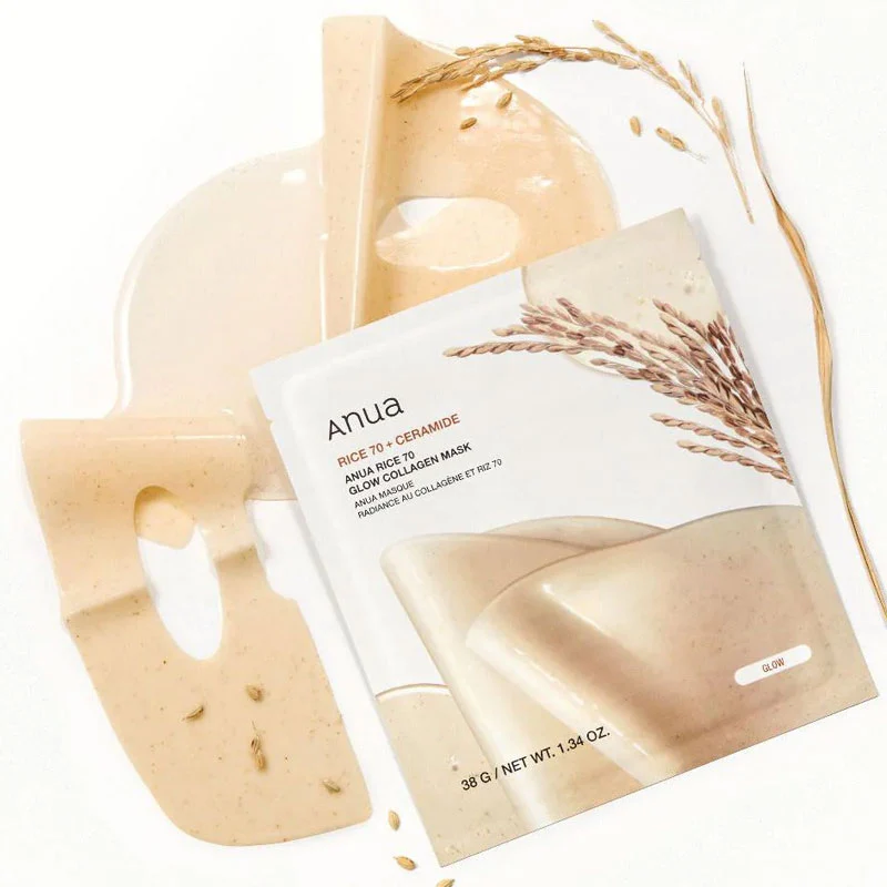 Anua Rice 70+ Ceramide Mask 38g*4