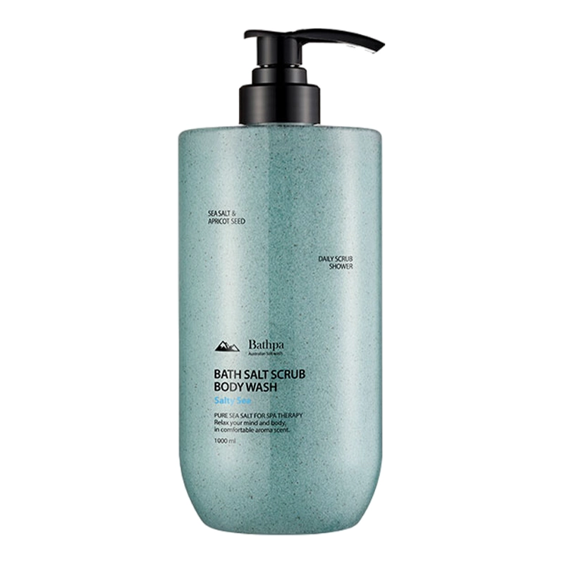 Bathpa Scrub Body Wash Salty Sea 1L