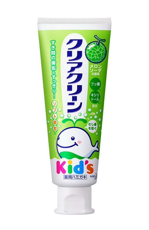 Kao Kid's ថ្នាំដុសធ្មេញត្រសក់ស្រូវ 70g