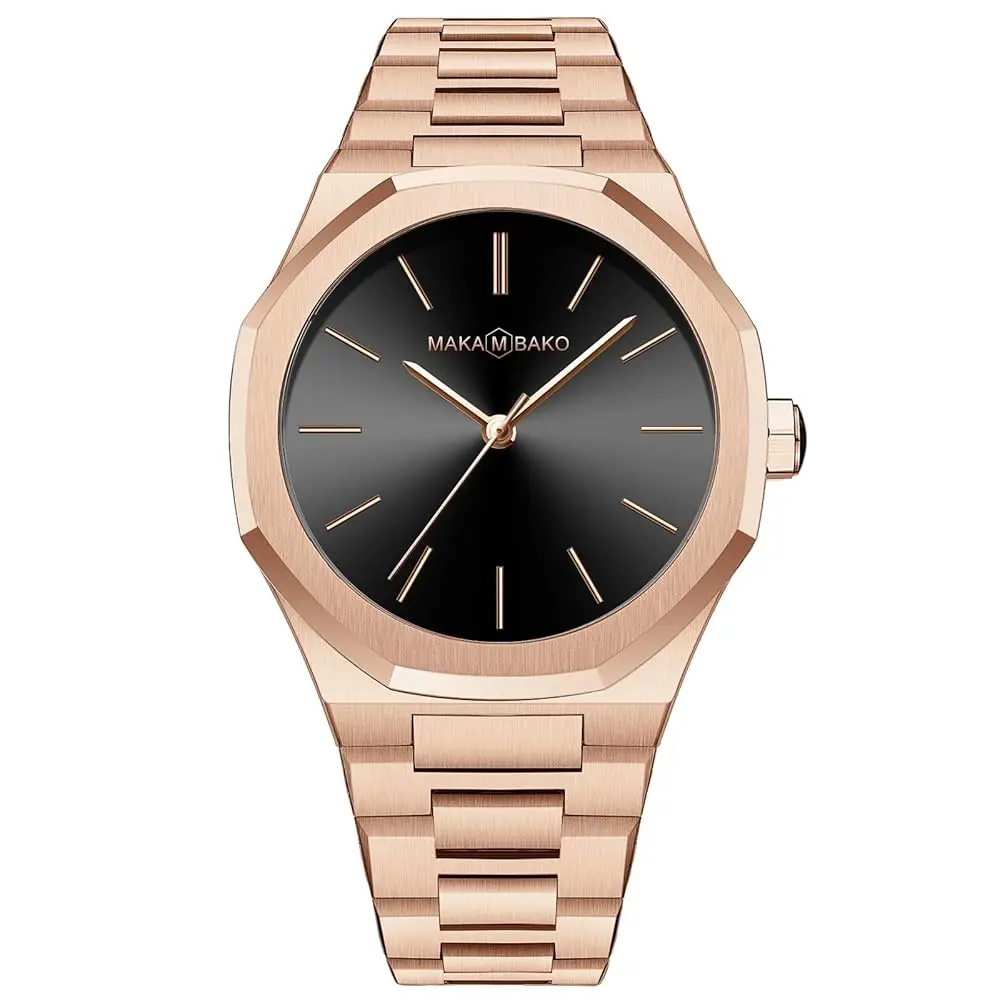 MAKAMBAKO នាឡិកាដៃដែករលោង #MK-501