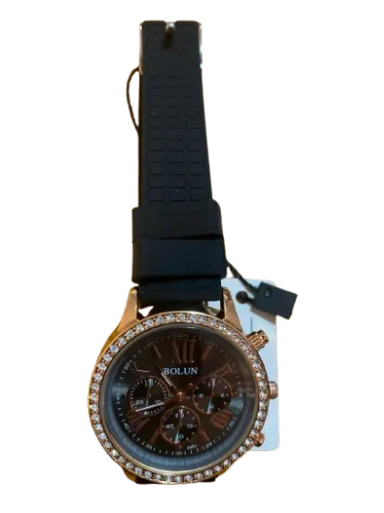 Bolun នាឡិកាដៃមូលខ្សែជ័រ #6682