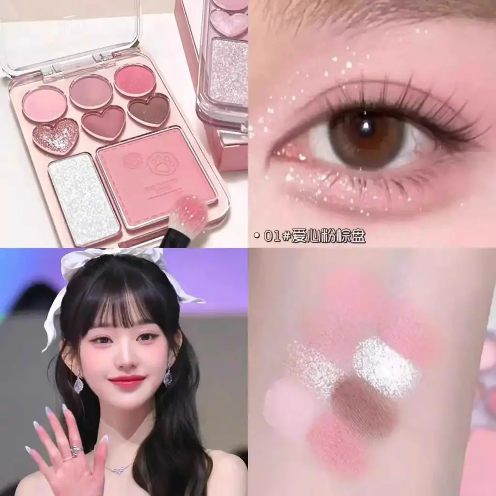 tingphe Blush Eyeshadow#01
