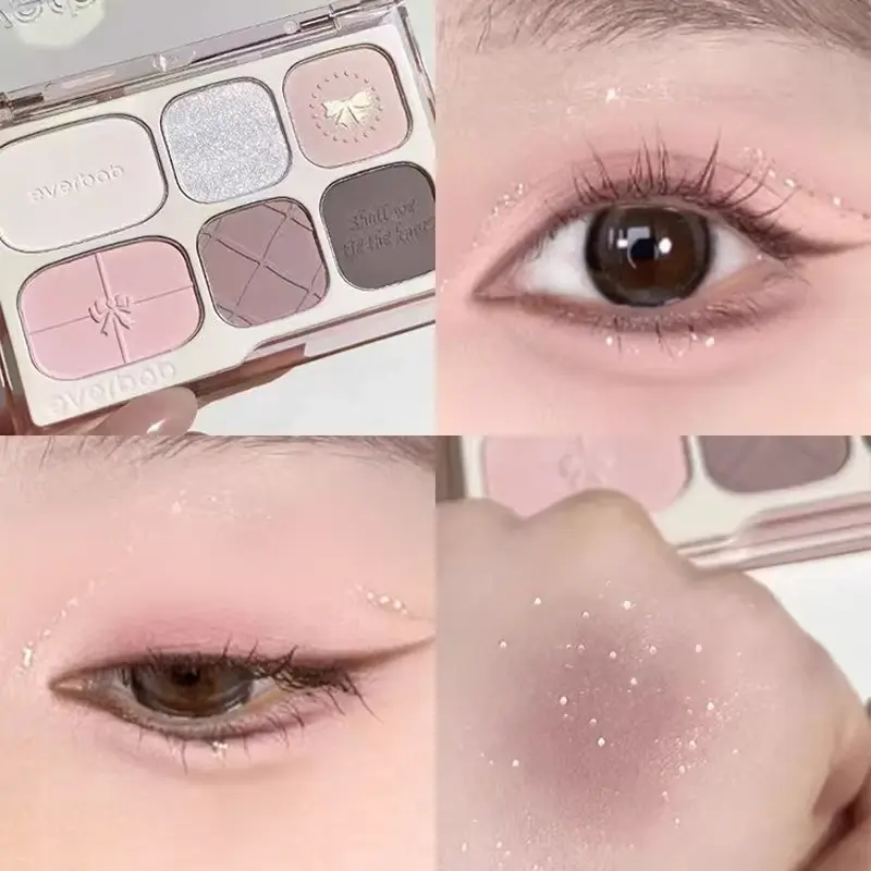 Tingphe Blush Eyeshadow 6 ពណ៍#01
