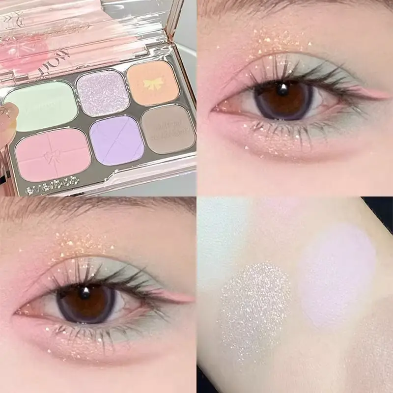 Tingphe Blush Eyeshadow 6 ពណ៍#02