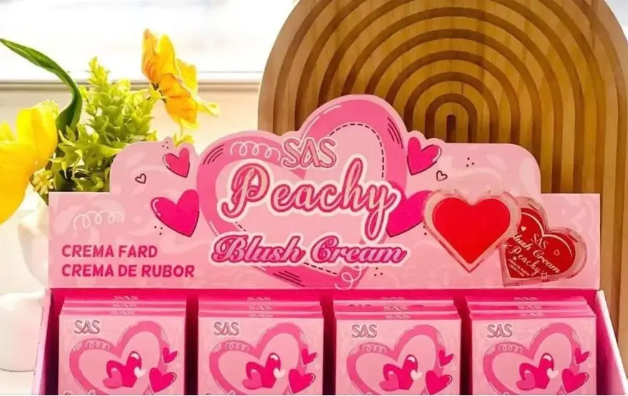SAS Peachy Blush Cream 4.5g