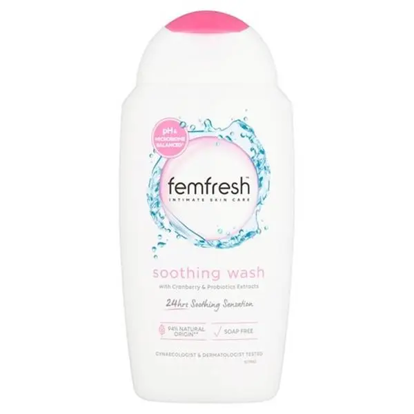  Femfresh PH ទឹកអនាម័យពណ៍ផ្កាឈូក 250ml 