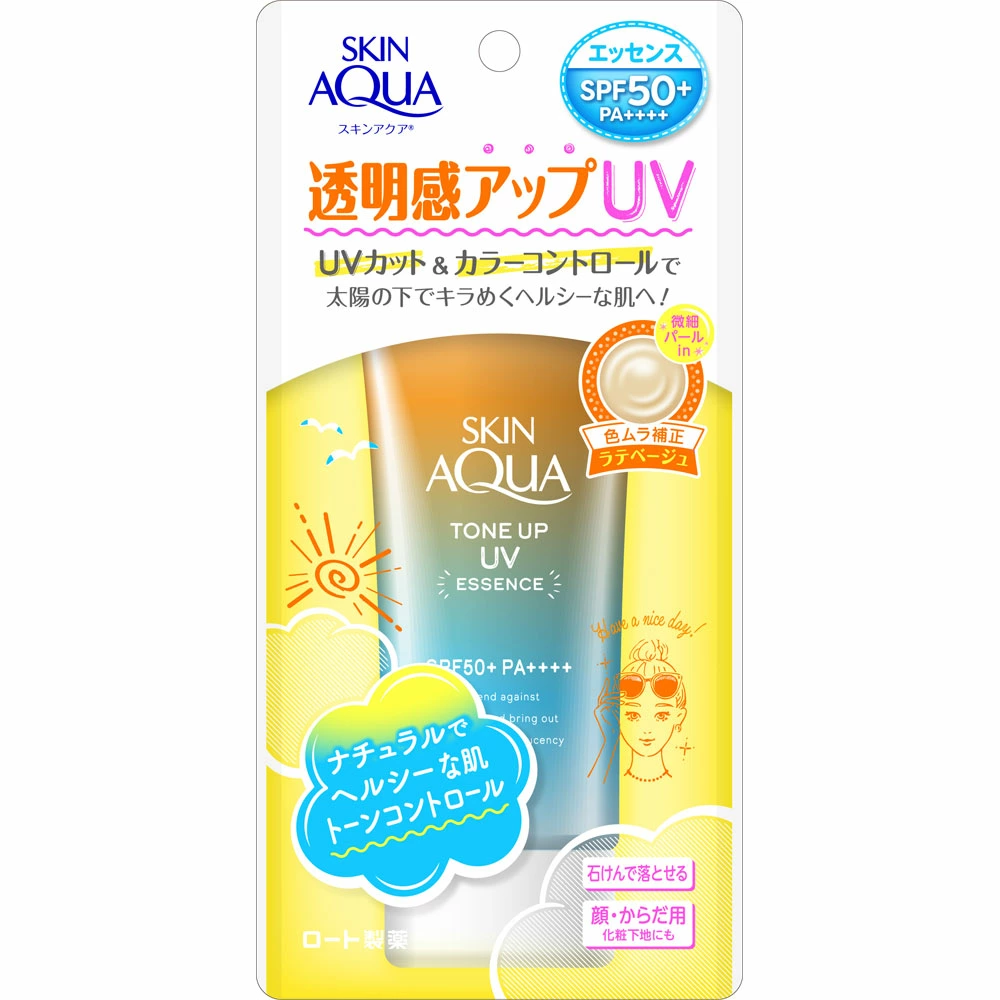 Skin Aqua Tone up UV Essence Orange 80g