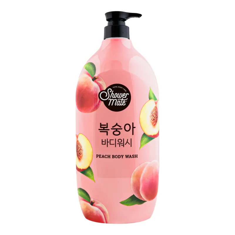 Aekyung Shower Mate Peach Body Wash 1.2L
